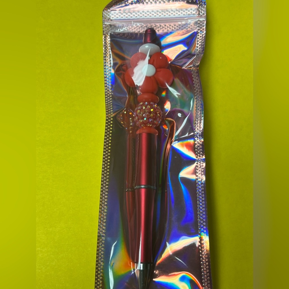 Red Flower Pen